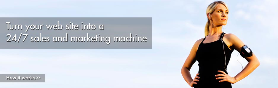 Turn your website into a 24/7 sales and marketing machine